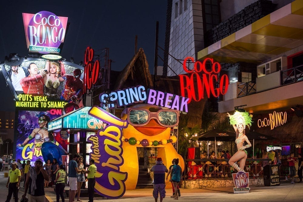 Coco Bongo, el show más visitado de Riviera Maya